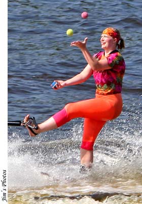 Beth Juggling at State 2010